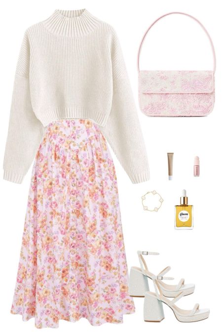 Neutrals Outfit, Business Casual Outfit, Neutrals Fashion, Spring Outfit, Spring Fashion, Modest Outfits, Modest Fashion, Minimalist Fashion, 2024 Outfit Inspo, aesthetic outfits, Mob Wife Aesthetic, Coquette Aesthetic, Soft Feminine outfit, Lazy Day outfit, Midi Skirt Outfit, Sweater and midi skirt, Pink Midi Skirtt

#LTKSpringSale #LTKmidsize #LTKstyletip