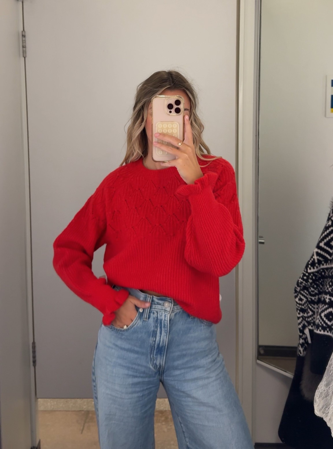 The softest red holiday sweater! 🎄 

Holiday party outfit, holiday outfit, Christmas outfit, Christmas party outfit, red sweater, winter outfit 

#LTKGiftGuide #LTKFindsUnder50 #LTKHoliday