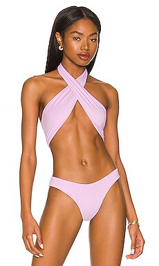 Indah Sea Bikini Top in Pansie from Revolve.com | Revolve Clothing (Global)