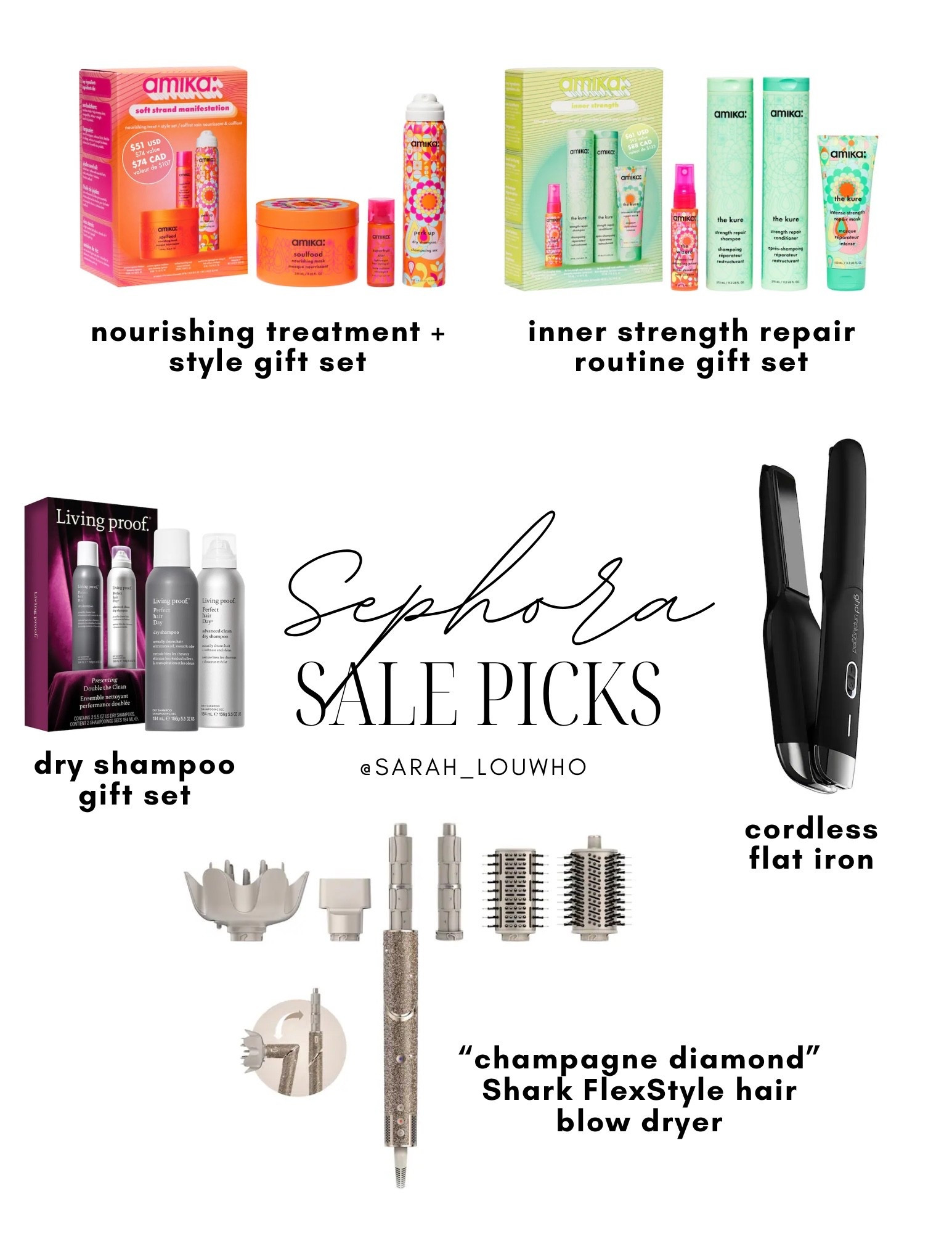 Sephora sale! Here are my picks for HAIR. Sale begins today for Rouge members  

#LTKBeauty #LTKSaleAlert #LTKGiftGuide