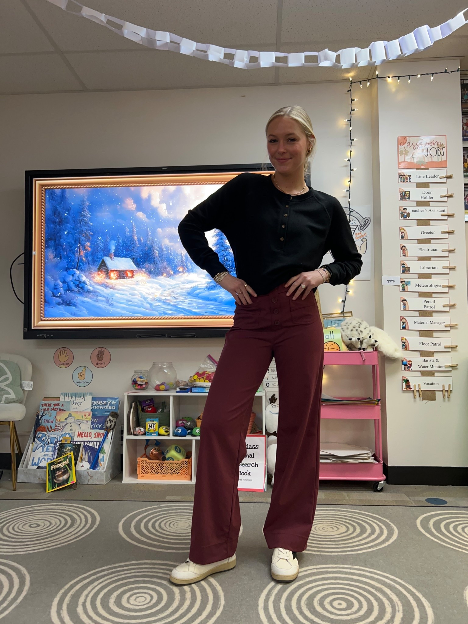 Halara has the BEST work pants… they look the part, but they are SO comfortable!! #workpants #halara 

#LTKootd