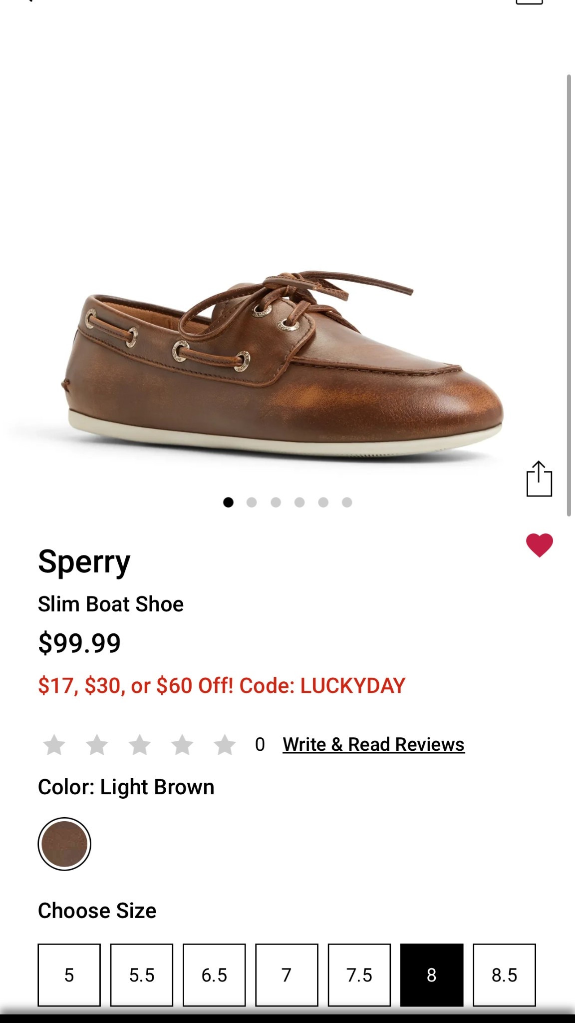 Add code LUCKYDAY to get $30 off these boat shoes from DSW or order from Amazon. 

Boat shoes 
Loafers
Leather shoes 
Spring trends 