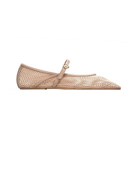 Aje Marta Mesh Ballet Flat | David Jones | David Jones (Australia & New Zealand)