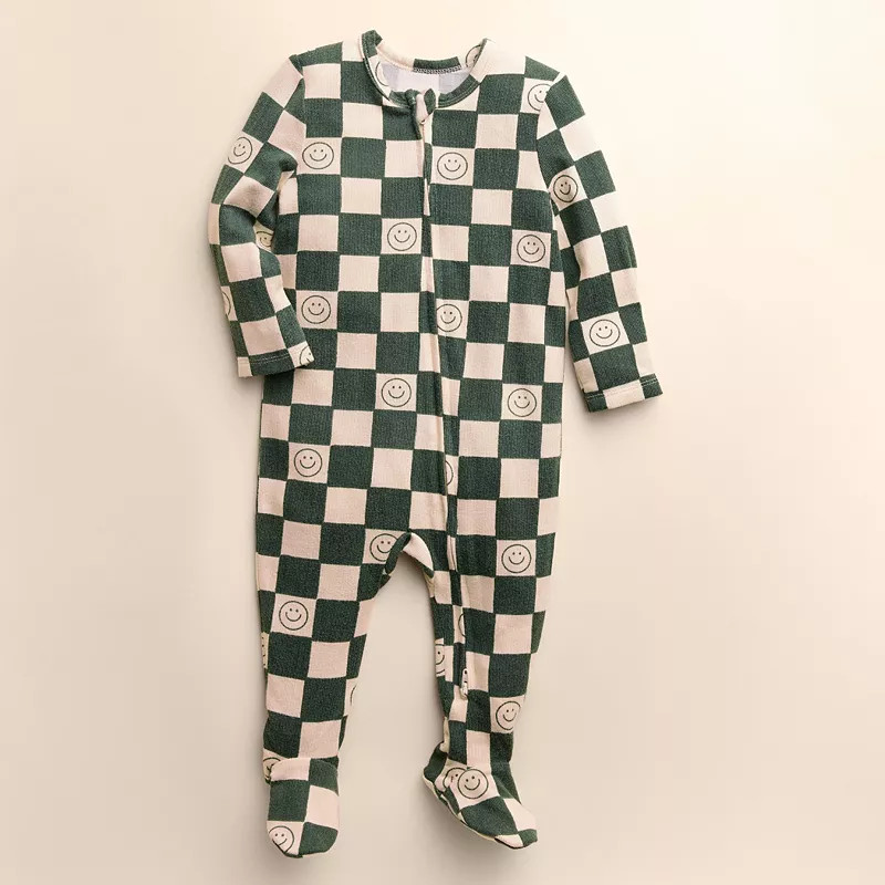 Baby Little Co. by Lauren Conrad Zip-Up Footed Pajamas | Kohl's