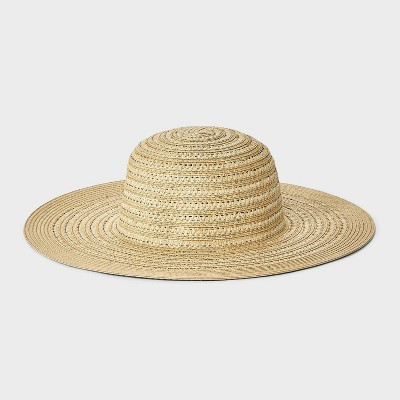 Packable Straw Short Brim Floppy Hat - Shade & Shore™ Natural | Target
