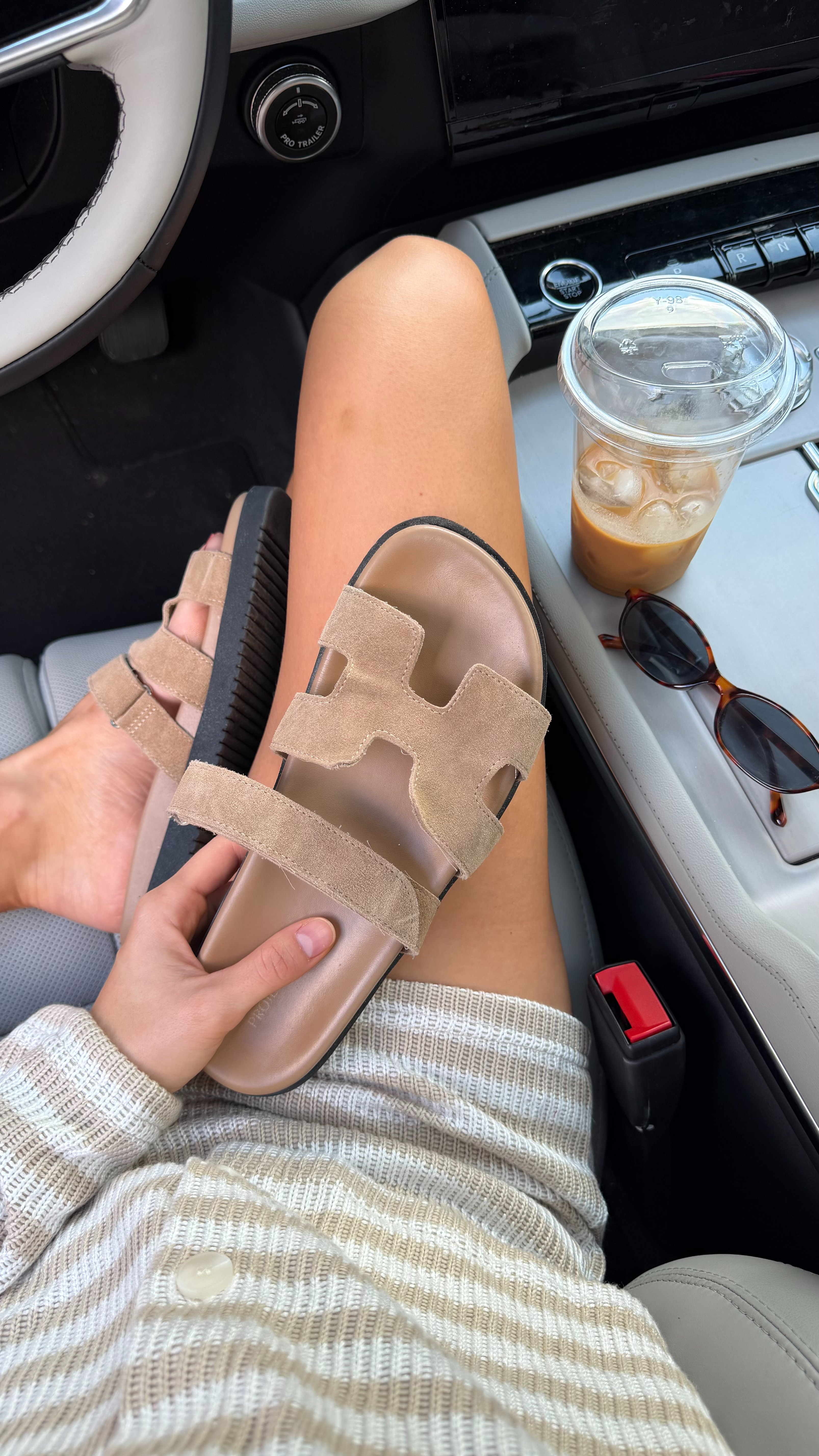 comfiest sandals I can walk for hours in!!  

 
