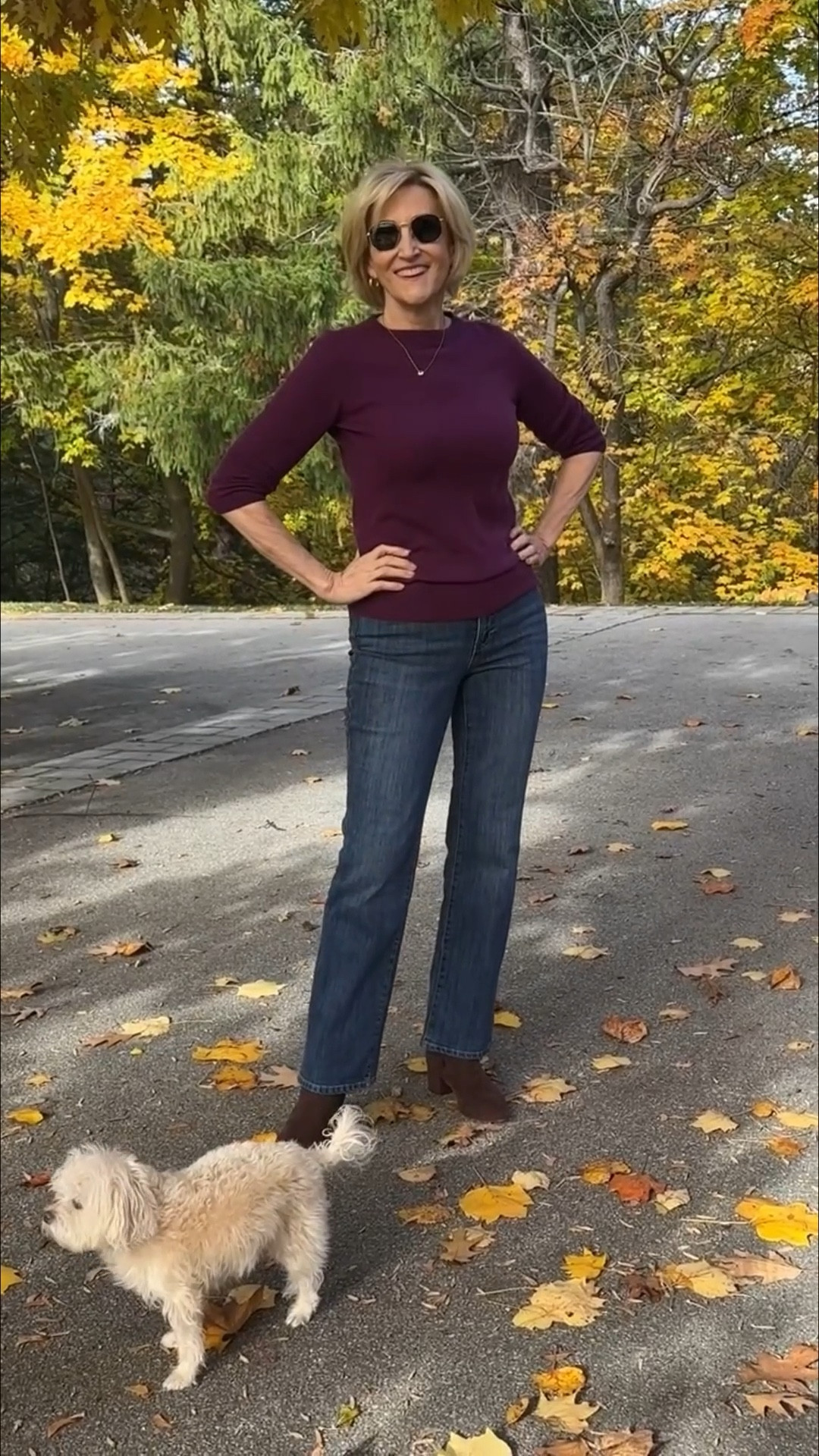 There’s just something about a good burgundy sweater that makes getting dressed feel easy. 🍷 This one from Talbots paired with their bootcut jeans and my favorite booties is the kind of outfit I reach for when I want cozy, confident, and pulled together without overthinking it.

#LTKOver40 #LTKSeasonal #LTKootd