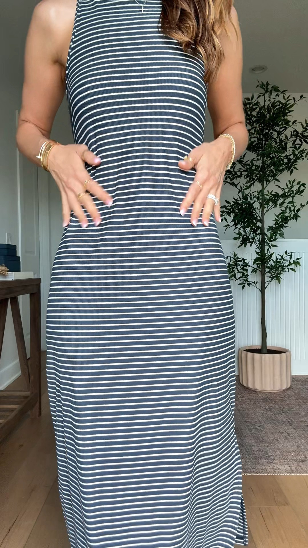 New colors in the Target no-bra needed midi dress! I love the supportive shelf bra and wrinkle-resistant fabric. It’s a soft modal blend and perfect for travel and everyday! Casual outfit. Mom outfit. Travel outfit. Pearl sandals are whole sizes only - size up if you’re a half size.

#LTKootd #LTKTravel #LTKPetite