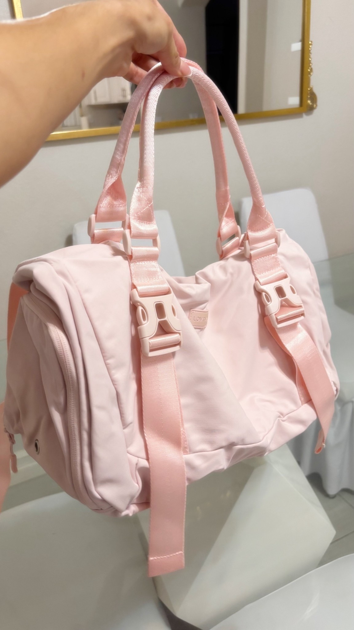 Perfect size gym bag 🎀

#LTKfitnessgoals #LTKStyleTip #LTKmorningroutine