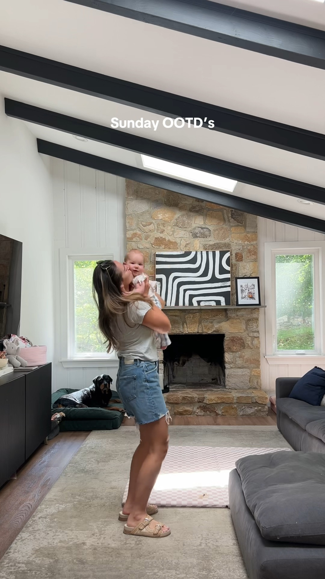 Postpartum Jean shorts 