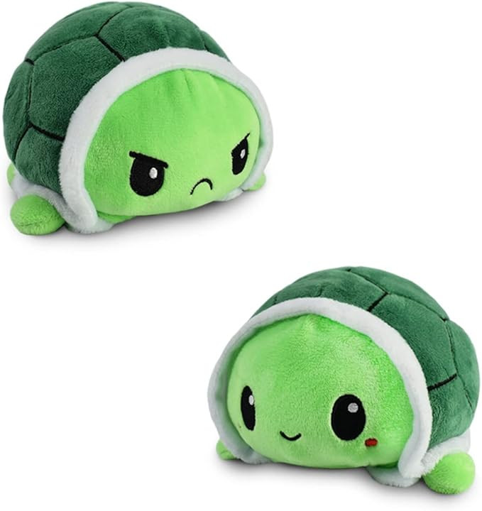 TeeTurtle | The Original Reversible Turtle Plushie | Patented Design | Sensory Fidget Toy for Str... | Amazon (US)