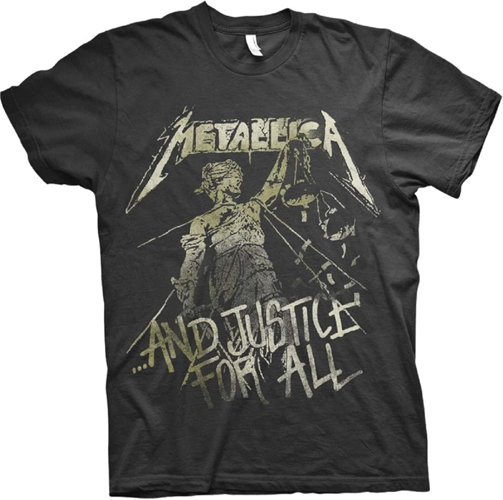Metallica 'Justice Vintage' (Black) T-Shirt | Amazon (US)