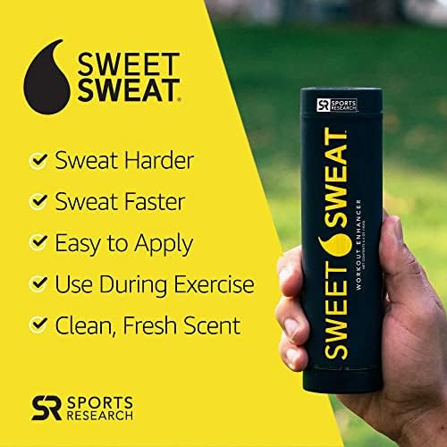 Sports Research Sweet Sweat Gel Stick Get More from Your Workout: Workout Enhancer Makes You Sweat F | Amazon (US)
