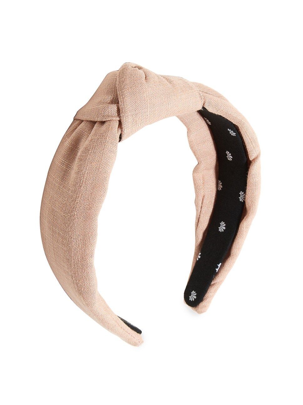 Linen Knotted Headband | Saks Fifth Avenue