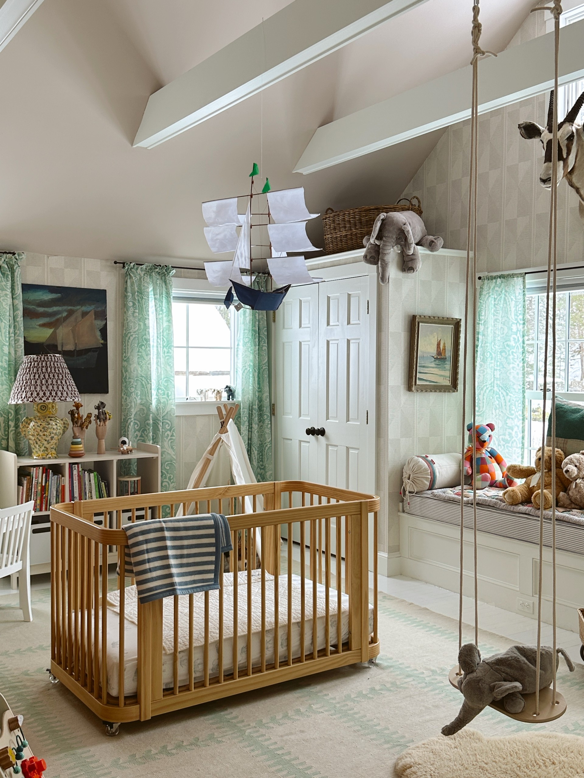 Guest room turned nursery!! 

 #LTKMostLoved #LTKStyleTip #LTKBaby