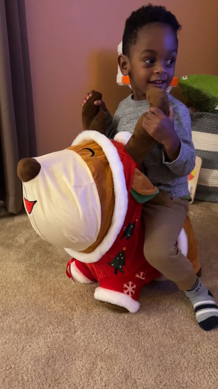 Bouncy reindeer toy for toddler | Christmas gift for toddler | Christmas decor | holiday gift guide 

#LTKkids #LTKHoliday #LTKunder50