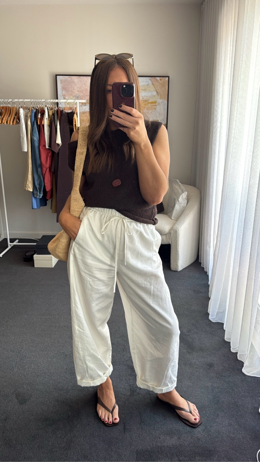 Top: DISSH (old through, dupes linked)
Pants: Loxley by Assembly Label (size 10)
Necklace: Nuri studios, have tagged a dupe 
Handbag: Zulu & Zephyr, unable to tag
Flip flops: Kinto by A-Emery 


#LTKsummer #LTKaustralia #LTKFashionMonth