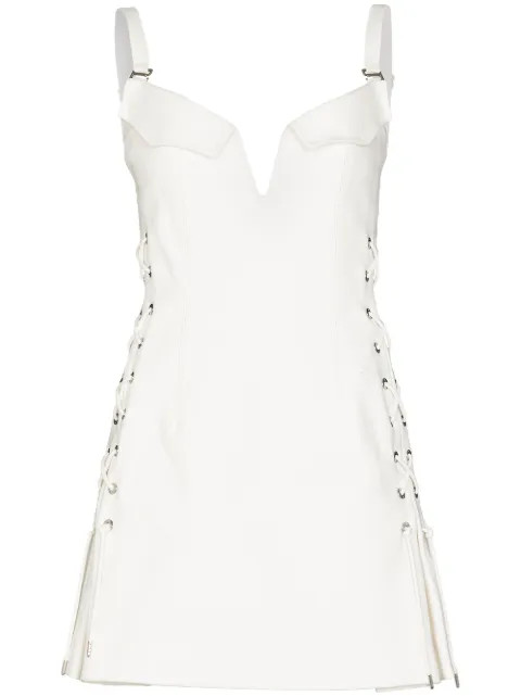 corset-detail minidress | Farfetch Global