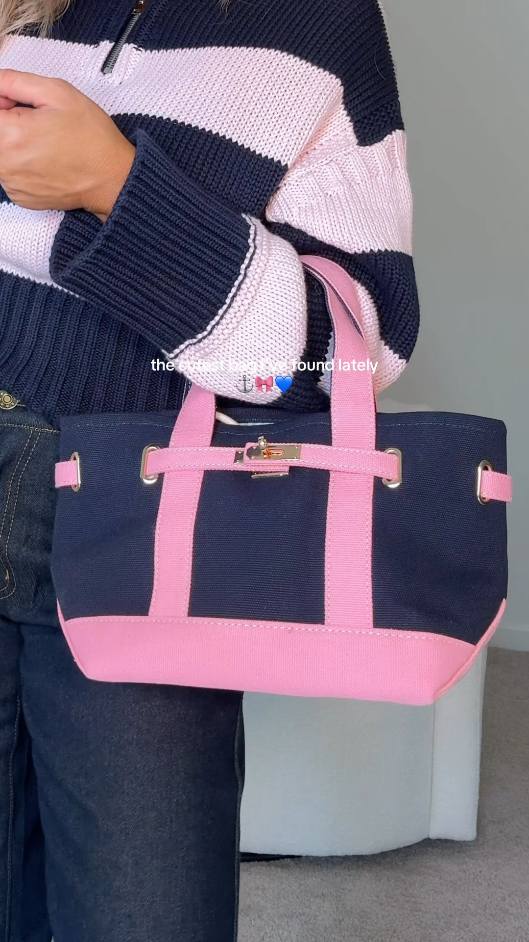Coastal prep, but make it mini ⚓️🎀 The cutest little tote for everyday essentials!

#CoastalStyle #PreppyStyle #MiniTote #CrownAndCoastal #EverydayStyle

#LTKootd #LTKdayinmylife #LTKstorytime