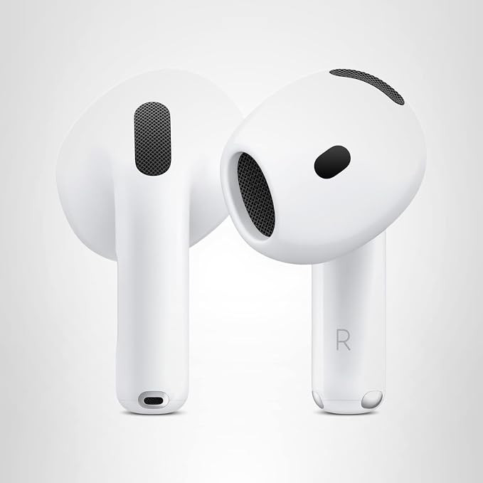 Apple AirPods 4 Wireless Earbuds, Bluetooth Headphones, with Active Noise Cancellation, Adaptive,... | Amazon (US)