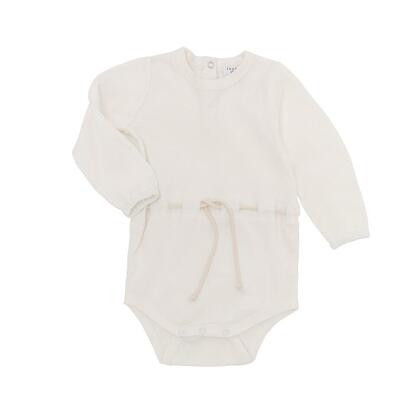 Valentina Rope Waist Bodysuit, Winter White | SpearmintLOVE