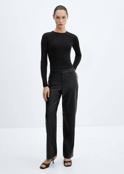Search: leather trouser (14) | Mango USA | MANGO (US)