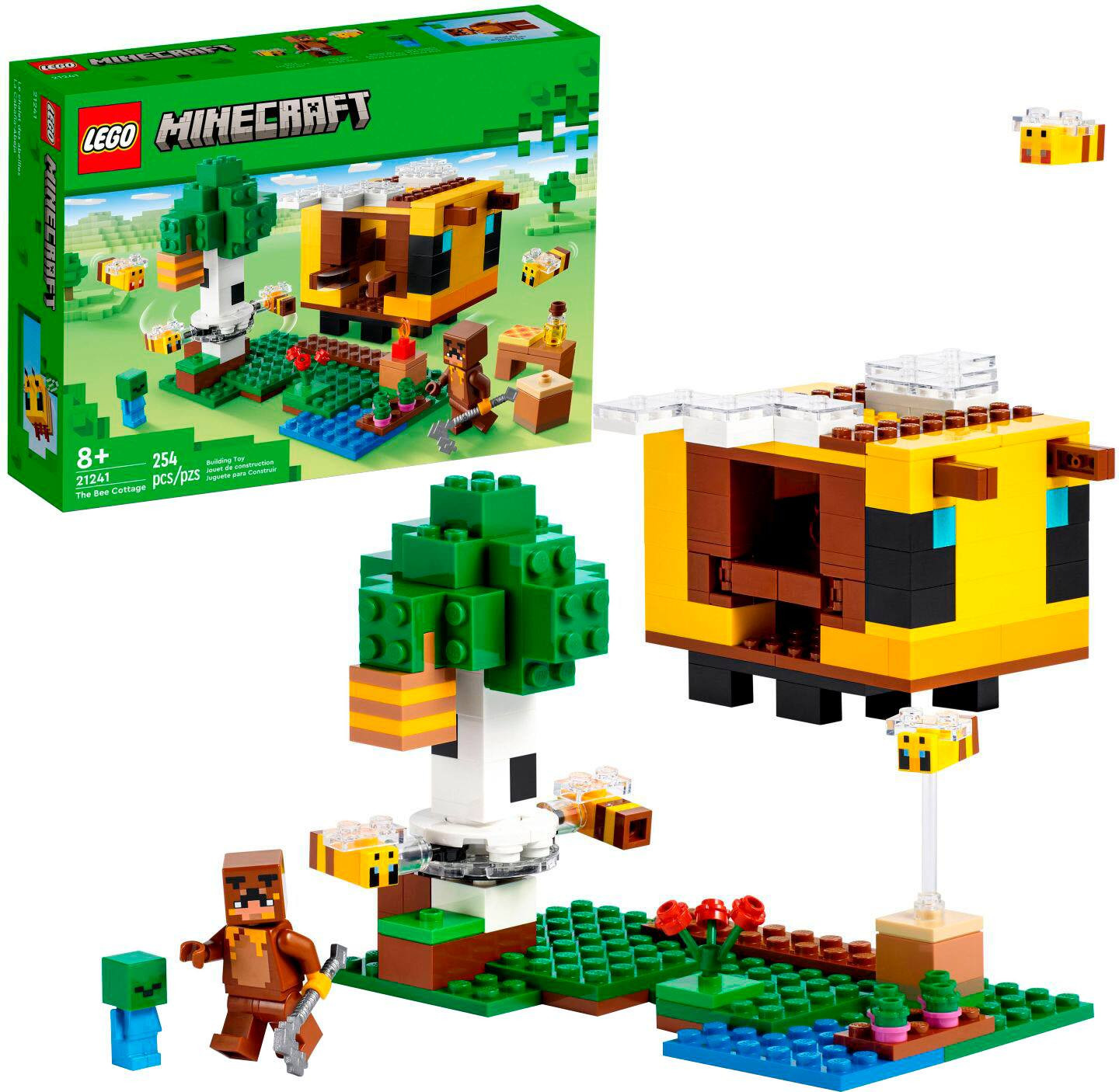 LEGO Minecraft The Bee Cottage 21241 6425585 - Best Buy | Best Buy U.S.