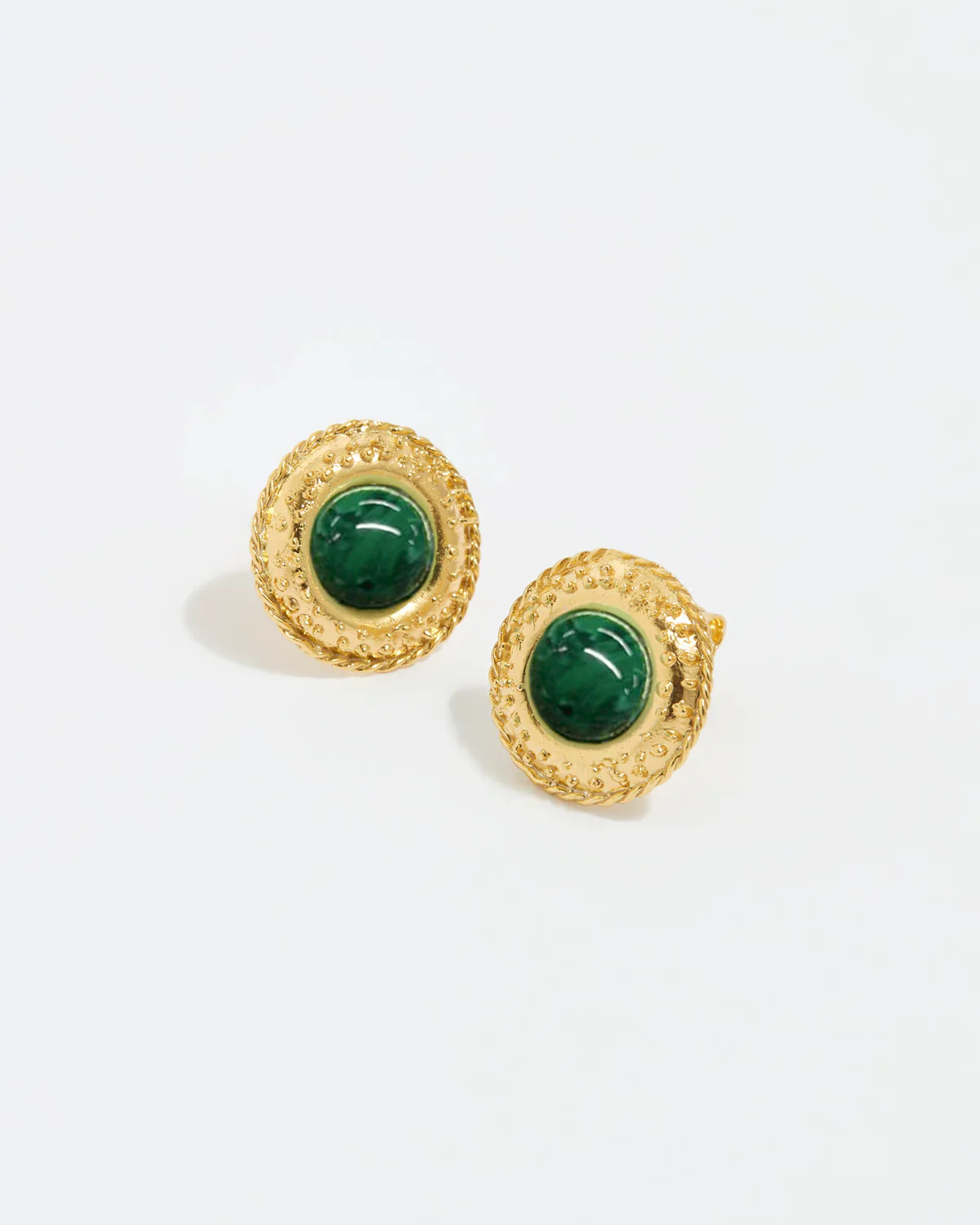 Malachite Amalfi Earrings | Soru Jewellery