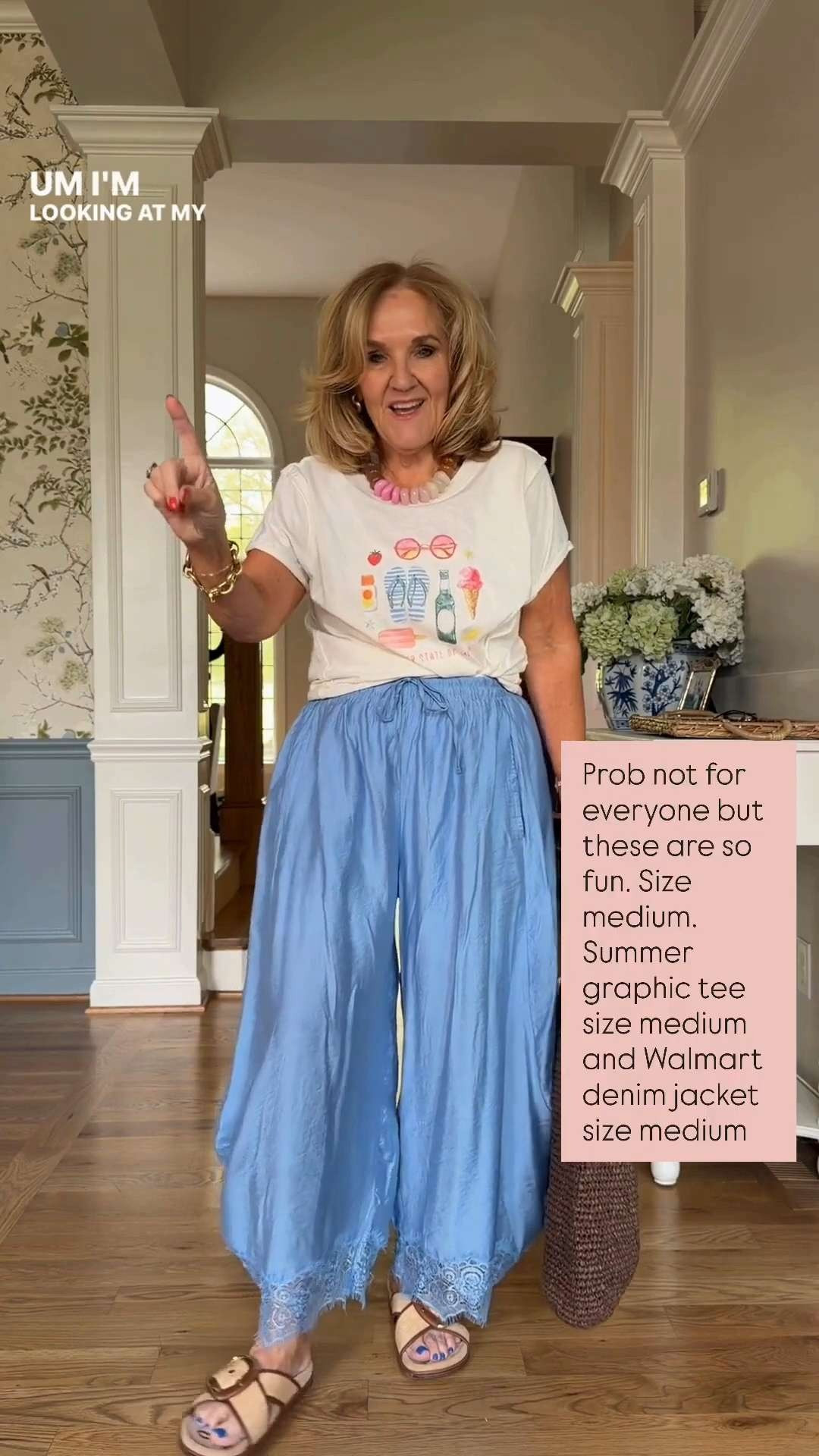 🫶 Anthropologie
 20% off with code NANETTE20 ✨

A simple everyday go-to 💫 A crisp white tee paired with soft wide-leg blue pants creates that effortless, comfy-chic look that works for anything, errands, casual meetups, or slow weekends 🤍 Easy to wear, breathable, and always put together without trying too hard.

The promo code NANETTE20 is live now! you can use it today for 20% off at Anthropologie
 ✨ 

 #LTKootd #LTKOver40 #LTKSaleAlert