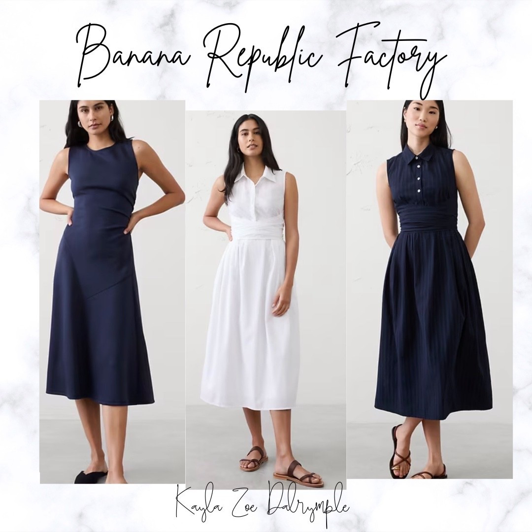 Spring Dresses 
Banana Republic Factory 

#LTKootd #LTKgrwm #LTKdayinmylife