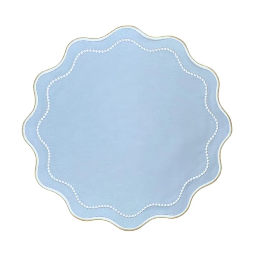 Waverly Placemat in Blue, Set of 4 | The Well Appointed House, LLC