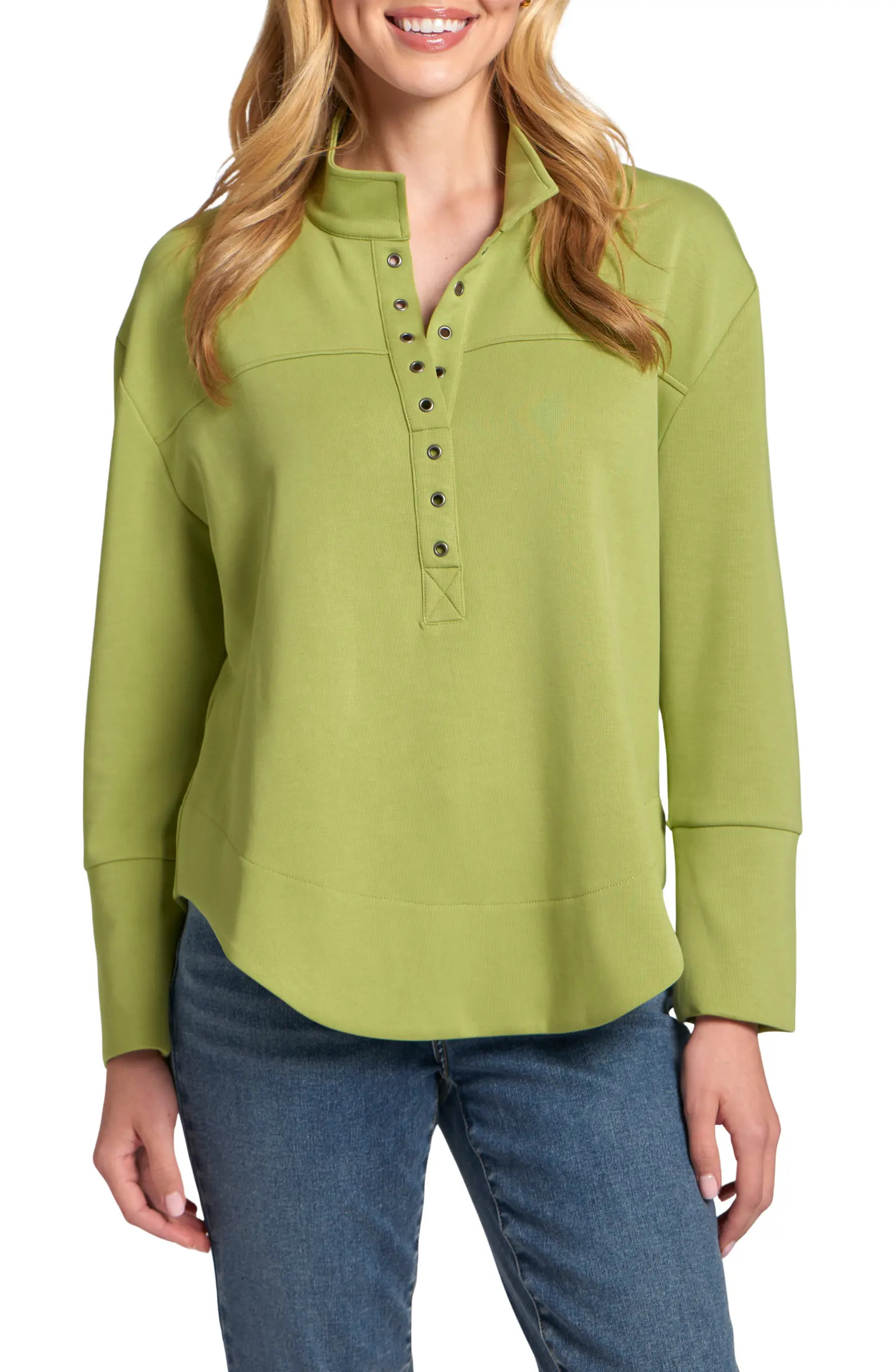 APNY Grommet Henley Long Sleeve Top | Nordstrom | Nordstrom