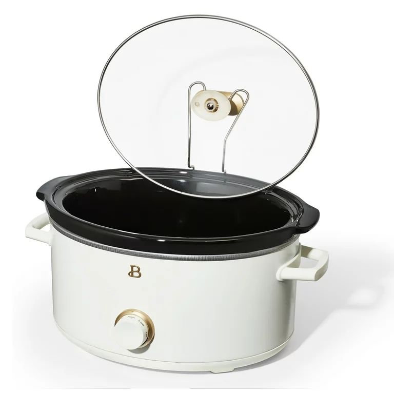 Beautiful 8QT Slow Cooker, White Icing by Drew Barrymore | Walmart (US)