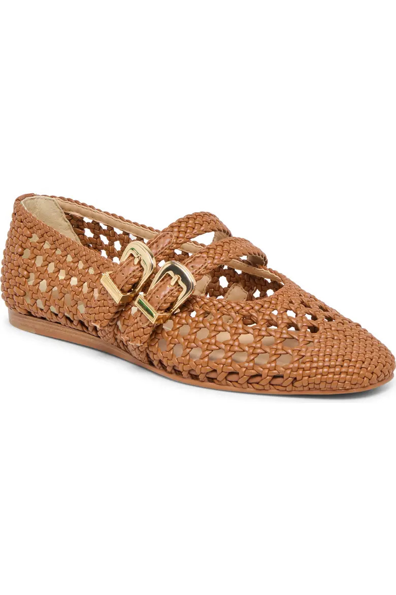 Dolce Vita Baylee Woven Mary Jane Flat (Women) | Nordstrom | Nordstrom