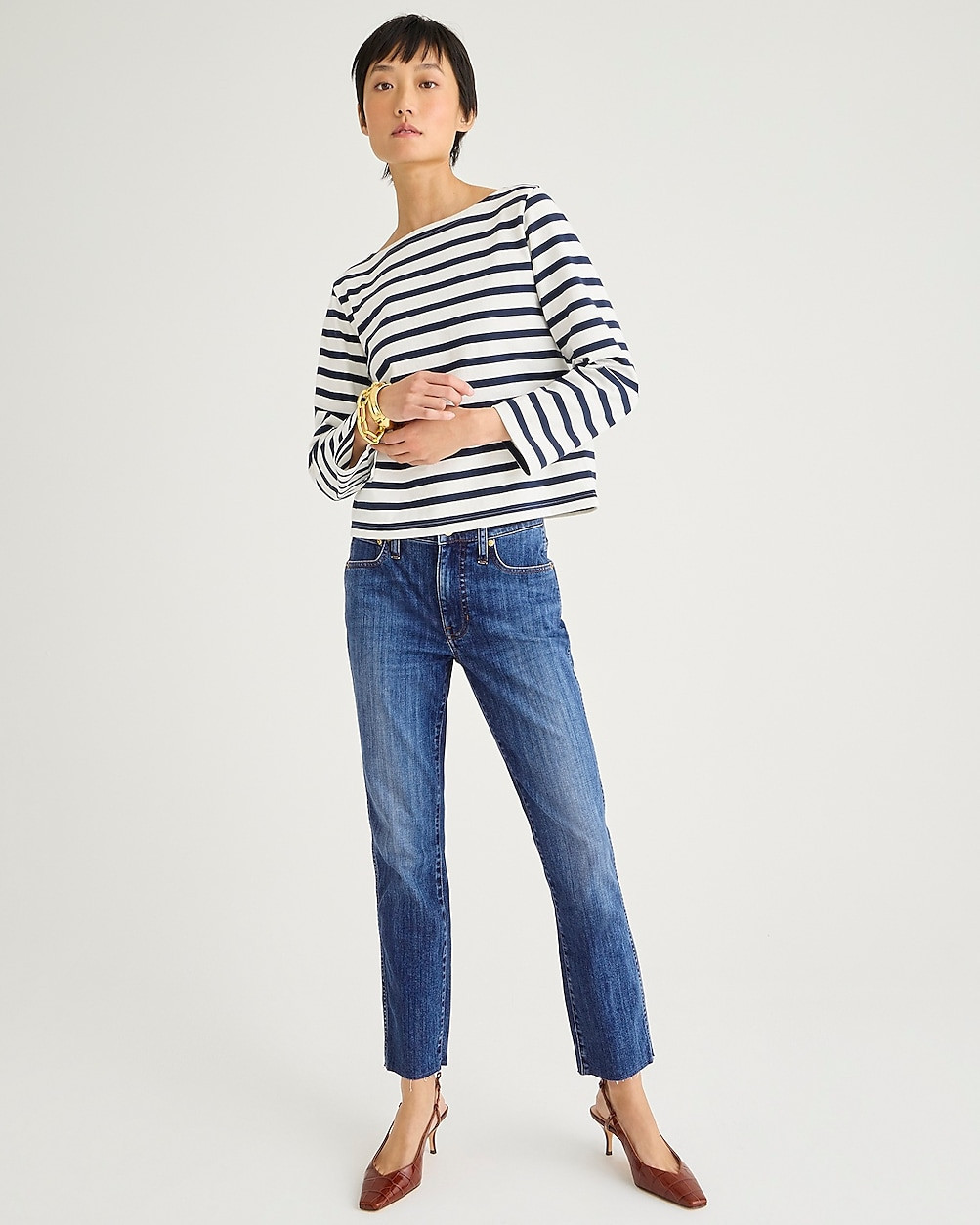 9" vintage slim-straight jean in Giselle wash | J. Crew US