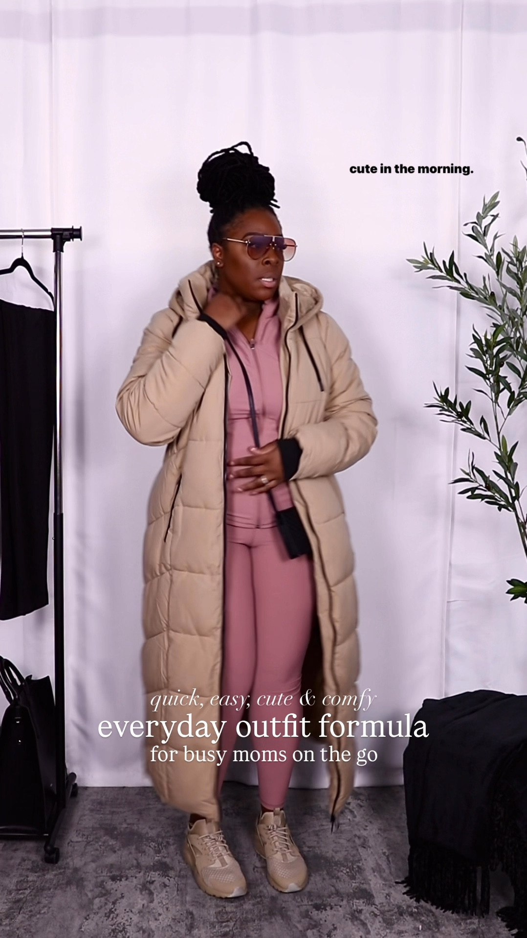 Busy mom, but make it stylish! ✨ 

This pink & nude athleisure outfit is the perfect go-to for an effortless, cute, and comfy early spring look. 

Whether you’re running errands, dropping off the kids, or squeezing in a quick coffee run, this chic yet functional outfit formula has you covered! ☁️🌸

👚 Soft pink leggings set – flattering & on-trend
🩷 Neutral extra long parka – comfy & cozy
👟 Classic nude sneakers – for all-day wear
👜 Minimalist crossbody bag – hands-free convenience
🕶 Trendy sunglasses – instant cool factor

Save this for later & tag a mom friend who needs outfit inspo! 💕



#MomOnTheGo #AthleisureStyle #SpringOutfit #ComfyAndCute #CasualChic #OOTD #BusyMomStyle #EasyOutfitFormula #PinkAesthetic #NeutralFashion

#LTKPlusSize #LTKActive #LTKMidsize