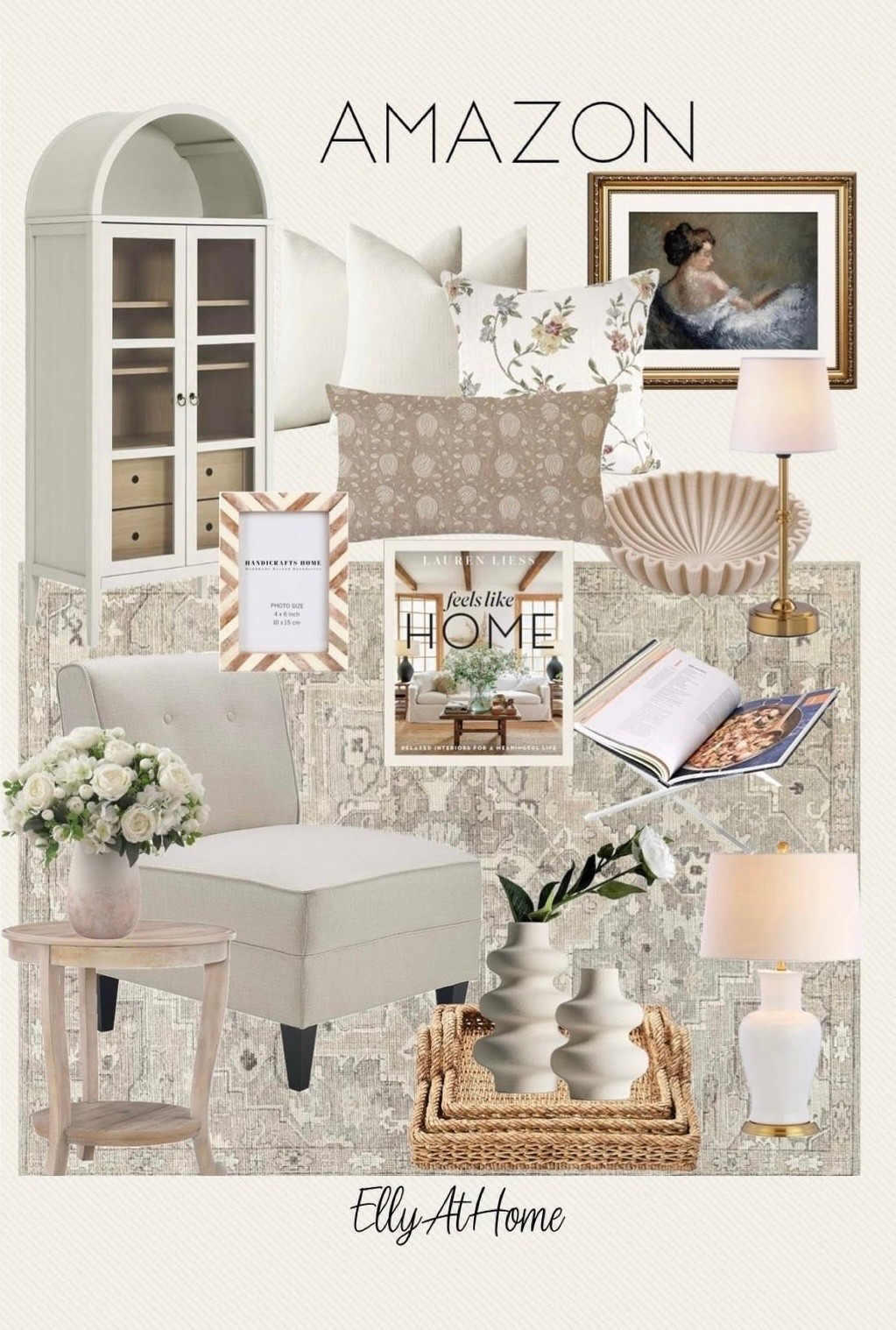 Amazon spring neutrals! Home decor accessories, pillows, trays, cabinet, area rugs, florals, lighting +more. Free shipping 

#LTKHome #LTKSaleAlert #LTKdayinmylife