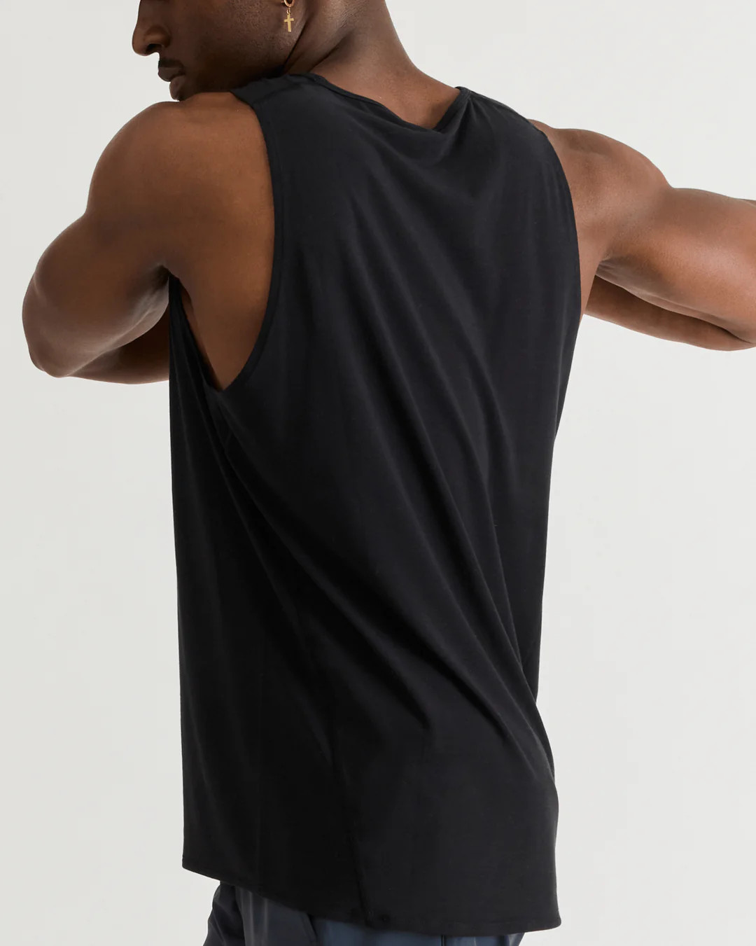Clinton Tank in Black | WOLACO (US)