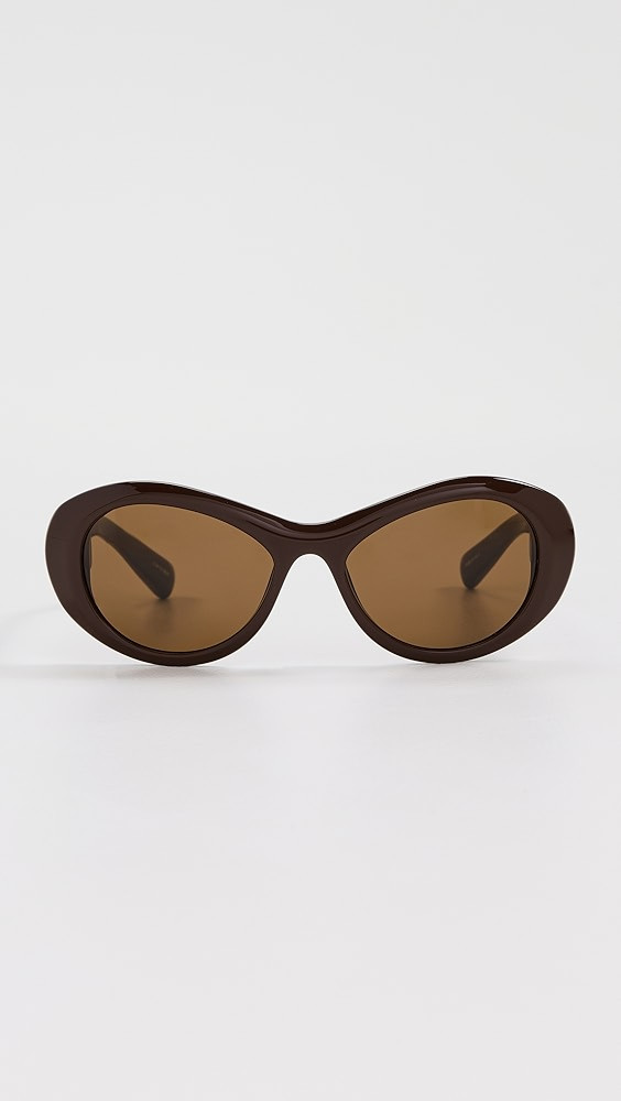 Jacquemus Rond Sunglasses | Shopbop | Shopbop