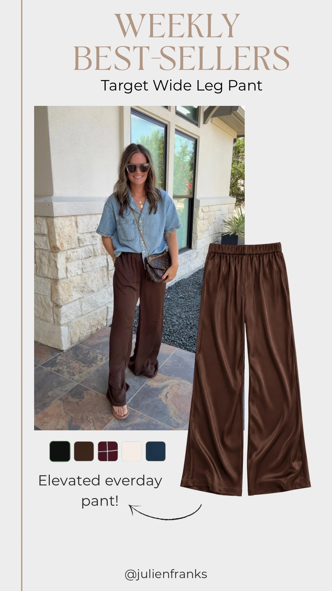 A piece you will genuinely wear on repeat all season 👏 I’m so impressed by these Target wide leg pants. So easy to dress up or wear casually!

#LTKootd #LTKgrwm #LTKSeasonal