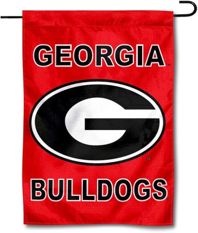 UGA Georgia Bulldogs Garden Flag and Yard Banner | Amazon (US)