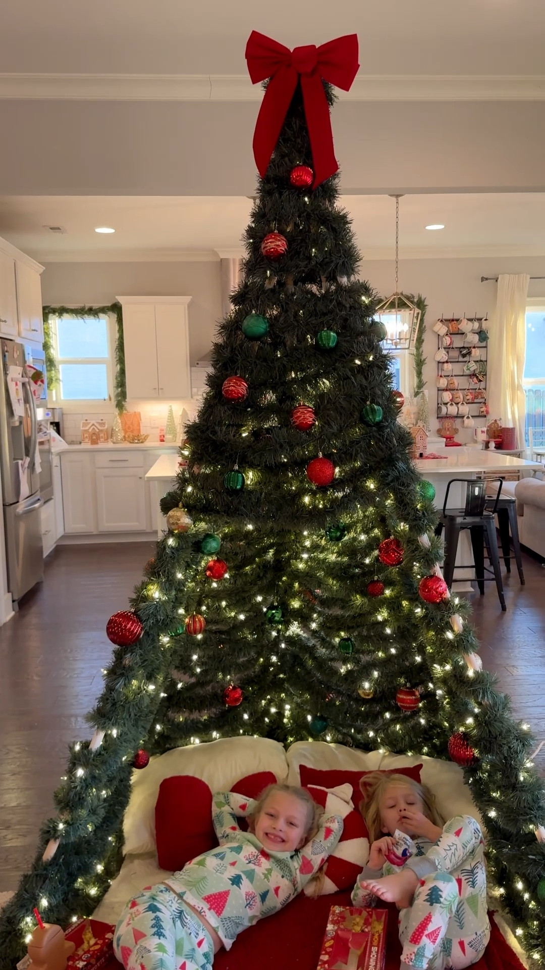 Christmas tree tent movie night!! 🎄 #christmasdiy 

#LTKSeasonal #LTKHoliday #LTKHome