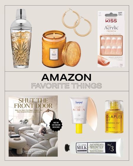 Favorite Things Gift Ideas found on Amazon! These unique gift ideas for her are not only affordable but they’re also my personal favorites.

The Voluspa candle smells like a bougie hotel. The French tip press on nails look like a professional manicure. The newest interior design book, gold hoop earrings, and more! Shop these during Amazon Prime Day! 

 #bigdeals2023 #founditonamazon 

#LTKxPrime #LTKover40 #LTKGiftGuide
