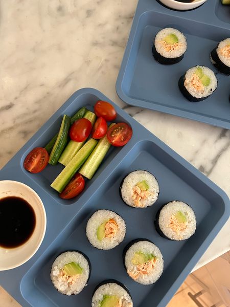 Kid friendly sushi for a fun and easy, nutritious dinner!  

#LTKKids