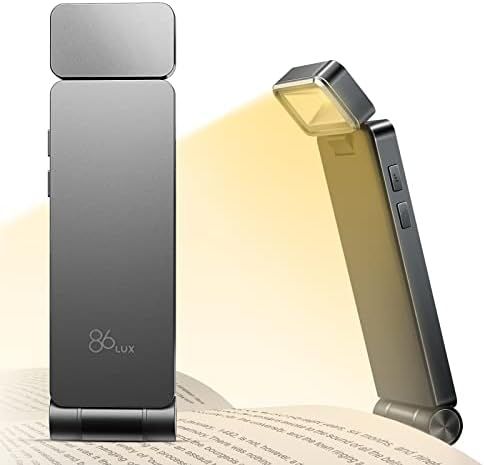 Reading Light, 86Lux Rechargeable Book Light for Reading in Bed, Ultralight Clip-on LED Bookmark ... | Amazon (US)