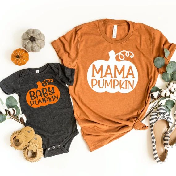 Fall Mommy and Me Shirt  Mom and Baby Shirt  Matching | Etsy | Etsy (US)
