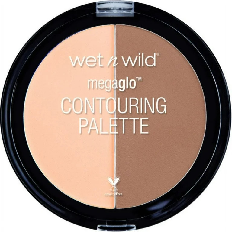 wet n wild MegaGlo Contouring Duo Palette, Highlighting, Dulce De Leche, 0.44 oz | Walmart (US)