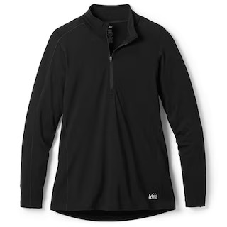 REI Co-op   Merino 185 Long-Sleeve Half-Zip Base Layer Top - Women's | REI