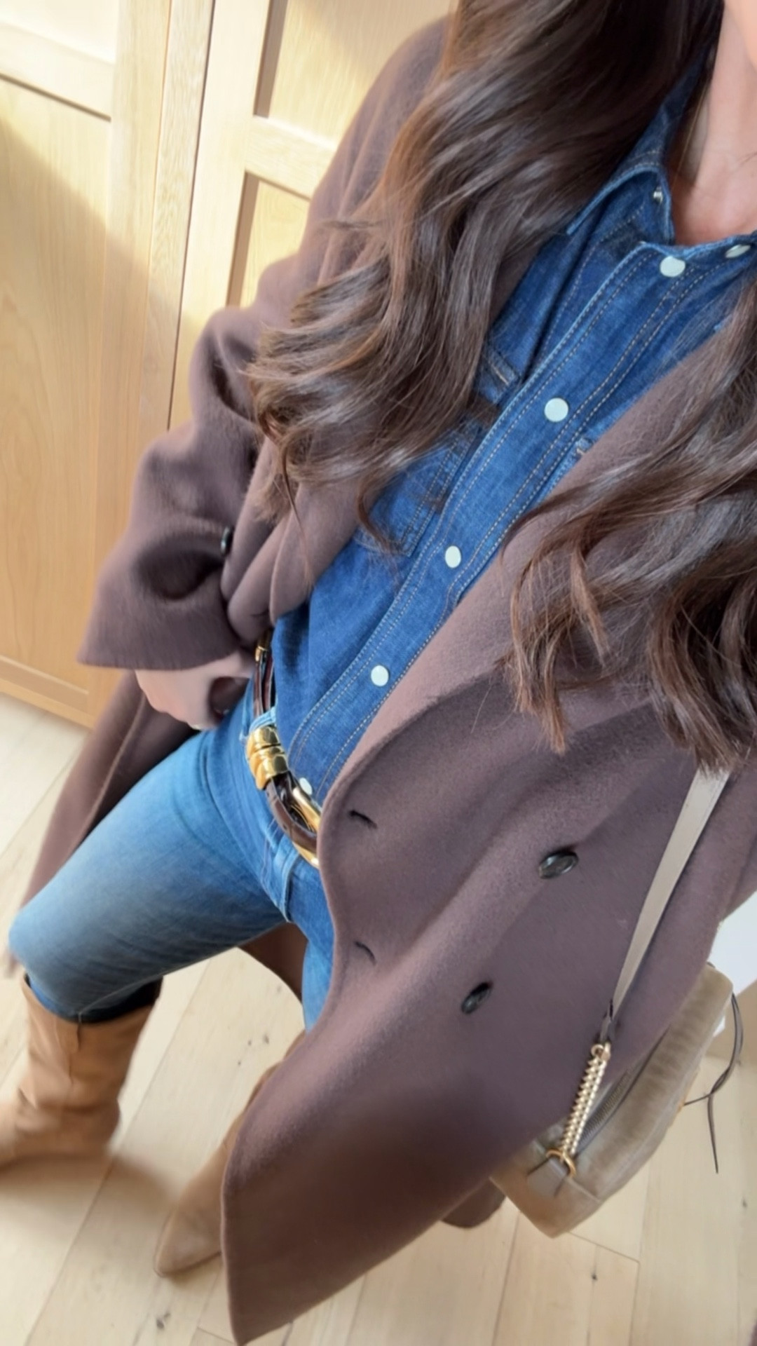 Sheep parade fall outfit 🤠🐑🍂
denim shirt - s
Skinny jeans - tts
Crocs belt
Boots - tts 
Jacket - xs (runs big) 

#LTKSeasonal