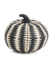Outdoor Safe Woven Pumpkin | Pillows & Decor | Marshalls | Marshalls
